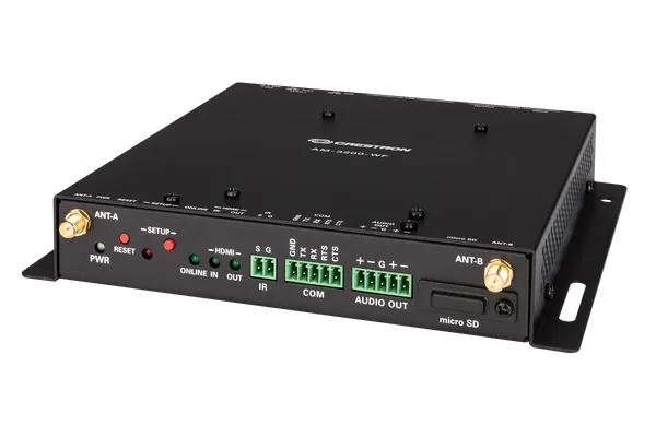 Crestron AM-3200-WF AirMedia Receiver 3200 with Wi-Fi Network Connectivity, International