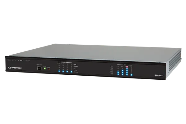 Crestron AMP-4600 4-Channel Power Amplifier, 600W/Ch.
