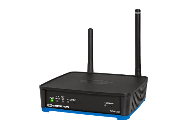 Crestron CENI-GW1 Universal Wireless Gateway: ER, SG, and infiNET EX Wireless Networks, International Version