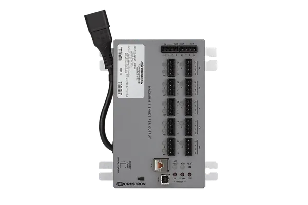Crestron CSA-PWS10S-HUB-ENET 10-Motor Power Supply with Ethernet to Cresnet Bridge and Cresnet Hub