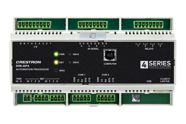 Crestron DIN-AP4 4-Series DIN Rail Control System