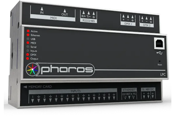 Crestron DIN-DMX-1UNIVERSE Lighting Playback Controller, 1 Universe