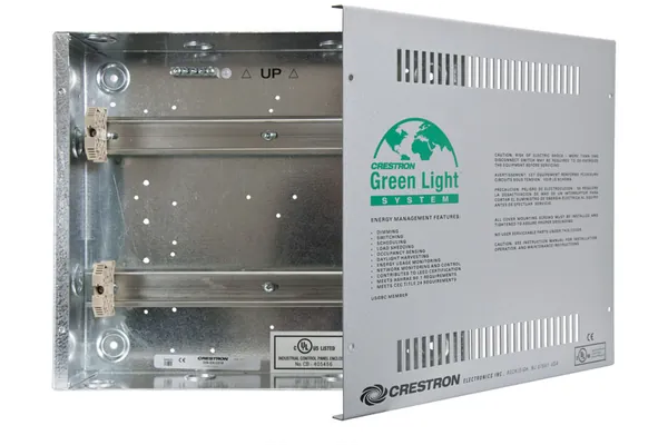 Crestron DIN-EN-2X18 Enclosure for DIN Rail Devices, 2 DIN Rails, 18 M Wide