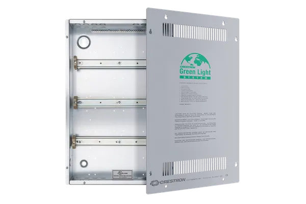 Crestron DIN-EN-3X18 Enclosure for DIN Rail Devices, 3 DIN Rails, 18 M Wide