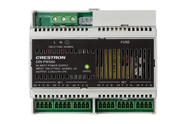 Crestron DIN-PWS60 DIN Rail 60 Watt Cresnet Power Supply