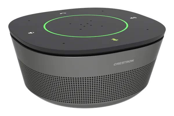 Crestron DM-NAX-POD-MIC-SPK PoE Speaker and Microphone Pod with support for DM NAX Intelligent Audio