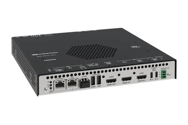 Crestron DM-NVX-384 DM NVX 5K 4x1 AV-over-IP Switcher with HDMI and USB-C Connectivity