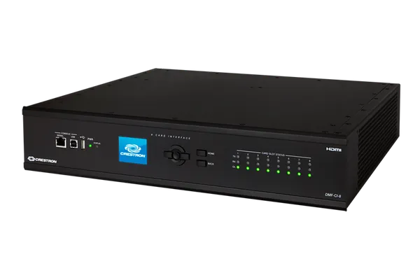 Crestron DMF-CI-8 DigitalMedia Card Chassis for DM-NVX-C & DMCF, 8 Slots