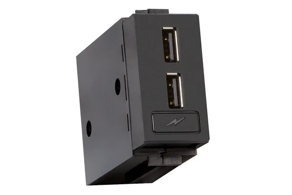 Crestron FT2A-CHGR-USBA-BASIC FlipTop USB Rapid Charging Module