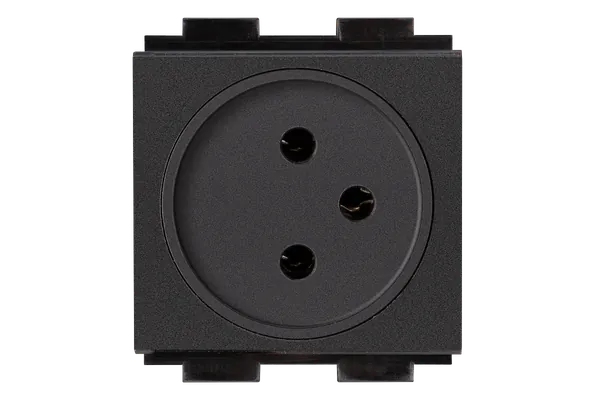 Crestron FT2A-PWR-IS-1-BASIC AC Power Outlet Module for FT2 Series, Single, Israel, Type H