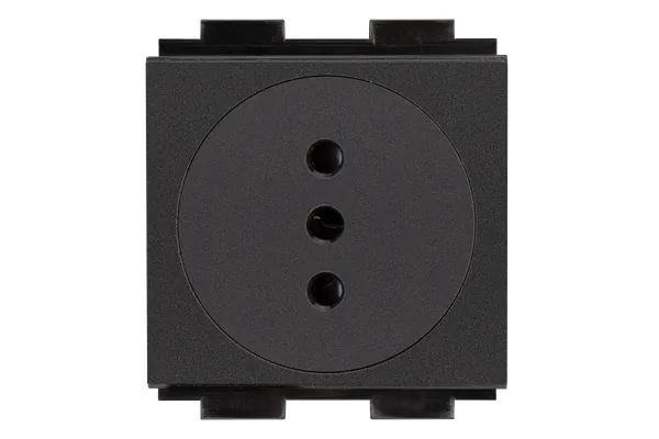 Crestron FT2A-PWR-IT-1-BASIC AC Power Outlet Module for FT2 Series, Single, Italy, Type L