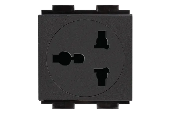 Crestron FT2A-PWR-UN-1-BASIC AC Power Outlet Module for FT2 Series, Single, Universal