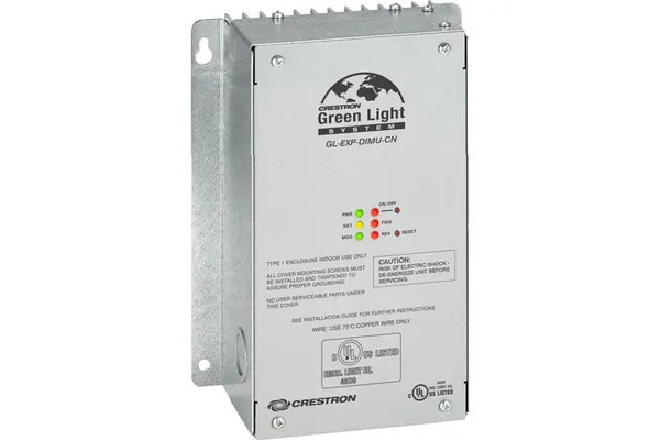 Crestron GL-EXP-DIMU-CN Green Light Universal Dimmer Expansion Module, Cresnet Communications