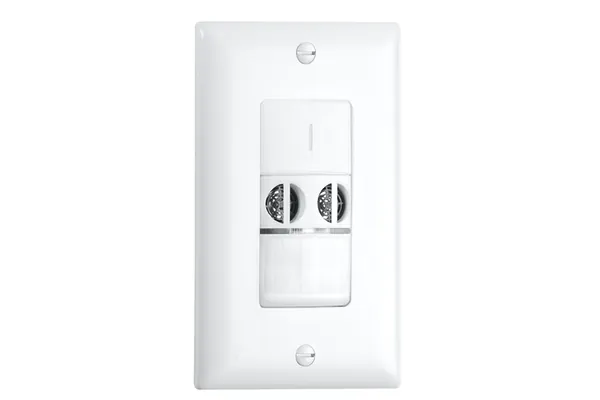 Crestron GLA-DT-WLS-1 STEINEL DT WLS 1 Dual Technology Wall Switch Occupancy Sensor, White