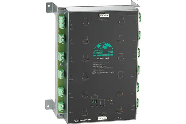 Crestron GLXP-HSW12-LP 12-Channel High-Inrush Switch Module, Low Profile
