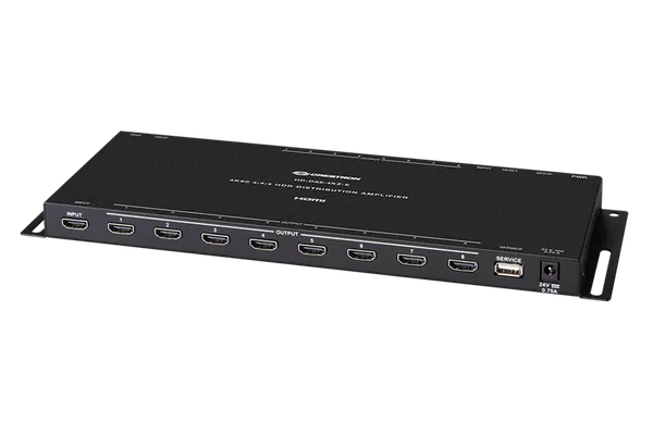 Crestron HD-DA8-4KZ 1:8 HDMI Distribution Amplifier w/4K60 4:4:4 & HDR Support
