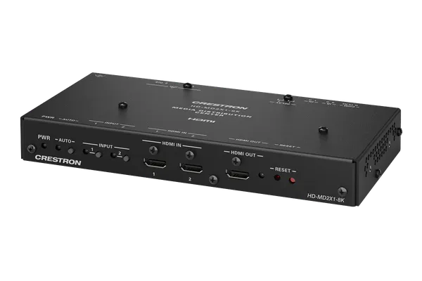 Crestron HD-MD2X1-8K 2x1 8K AV Switcher and Smart Display Controller