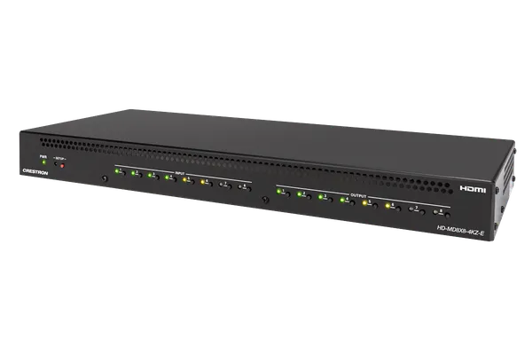 Crestron HD-MD8X8-4KZ 8x8 4K60 4:4:4 HDR AV Switcher