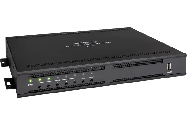 Crestron HD-RX-4K-510-C DMPS Lite 4K Multiformat 5x1 AV Switch and Receiver