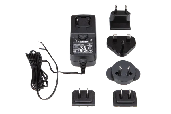 Crestron PW-2407WUL Wall Mount Power Pack, 24 VDC, 0.75 A, Flying Leads, Universal