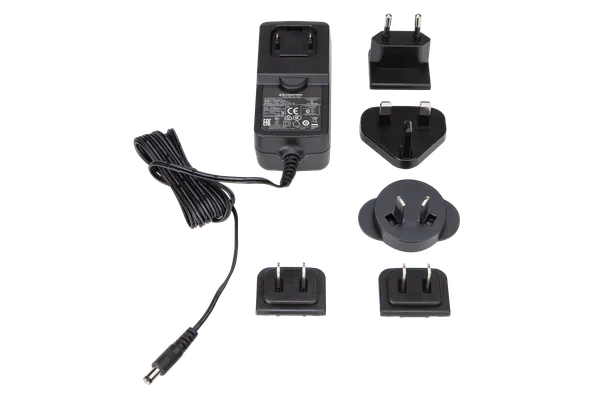 Crestron PW-2412WU Wall Mount Power Pack, 24 VDC, 1.25 A, 2.1 mm, Universal