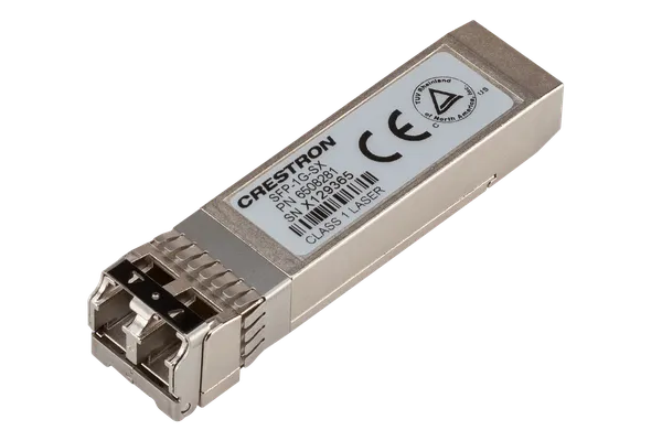 Crestron SFP-1G-SX SFP Transceiver Module for DM-NVX Series, Duplex Multimode Fiber, 850 nm