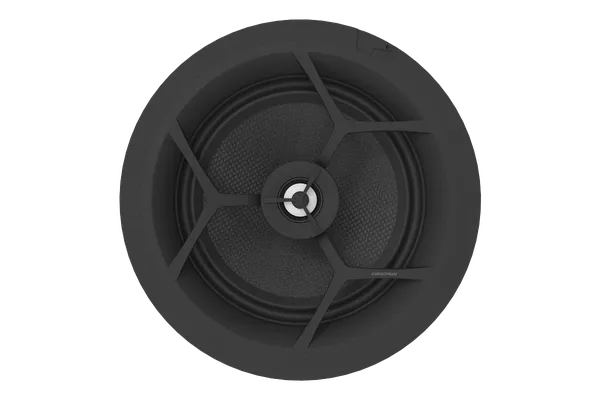 Crestron ULTIMATE IC8 Ultimate 8 in. 2-Way All Weather In-Ceiling Speaker, White Textured, Single