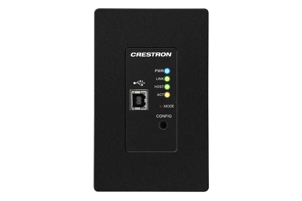 Crestron USB-EXT-2-LOCAL-1G USB over Category Cable Extender Wall Plate, Local