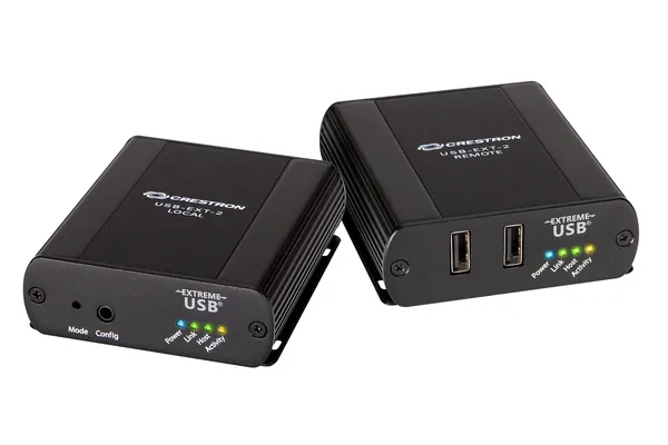 Crestron USB-EXT-2 USB over Category Cable Extender, Local and Remote