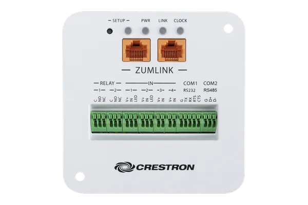 Crestron ZUMLINK-JBOX-IO J-Box Integration Module with Standalone Timeclock for Zūm Lighting Control