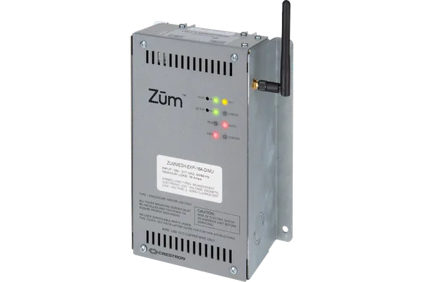 Crestron ZUMMESH-EXP-16A-DIMU Zūm Wireless Universal Dimmer Module, 16A, 100-277V