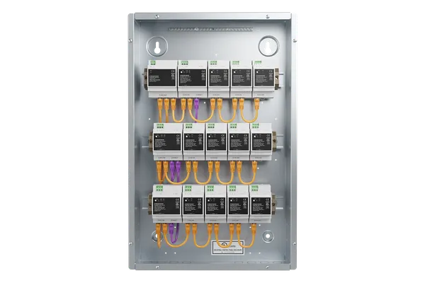 Crestron ZUMNET-DIN-DLI DIN Rail Controller with DALI Drivers, 100-277V for Zum Lighting Control with Net and Link Communication