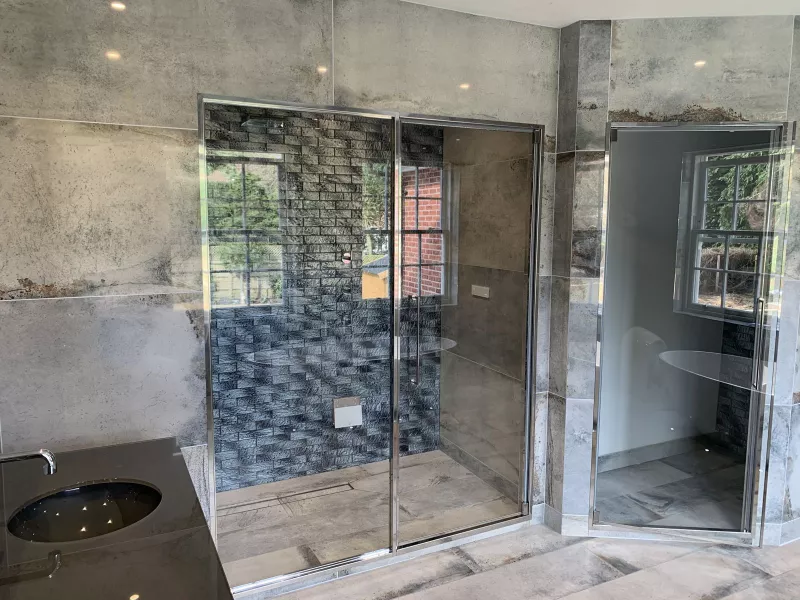 Walk in shower