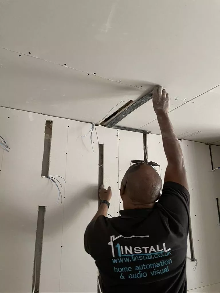 Cutting the lighting slots
