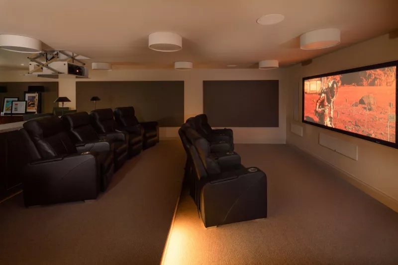 The dedicated home cinema