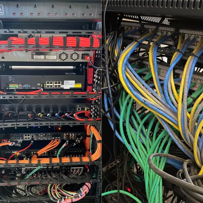 The new rack taking shape